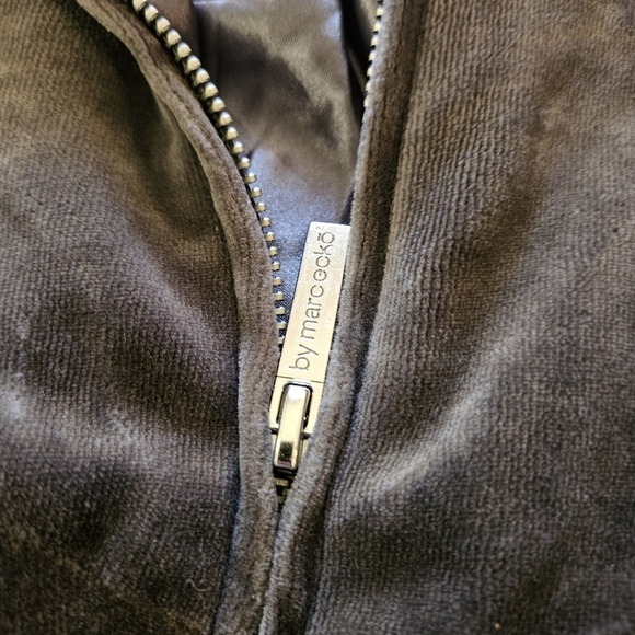 Rare Vintage Inspired Ecko Red Velour Bomber Jacket,JrLarge/WomenSM, Grey/Silver - Picture 8 of 15